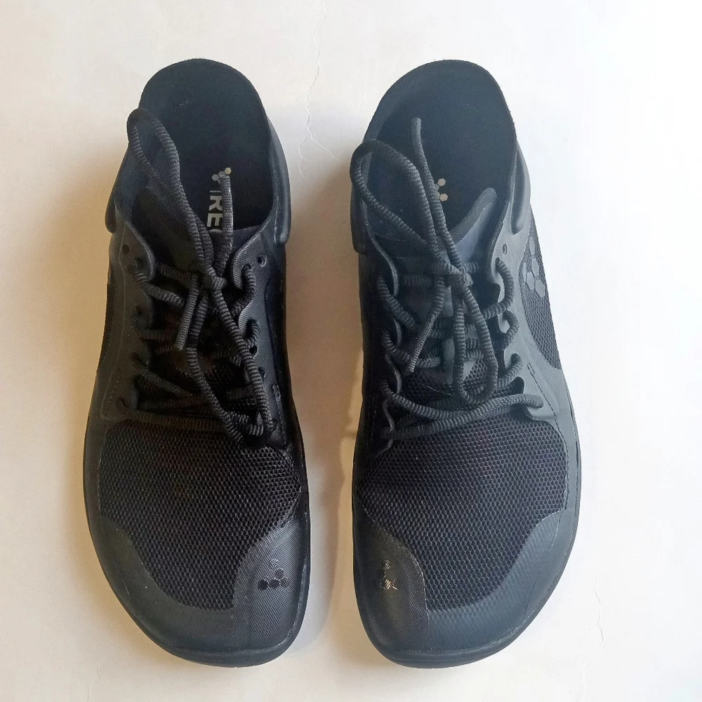 Vivobarefoot Primus Lite Trainer Running Shoe Unisex Vegan Black Leather